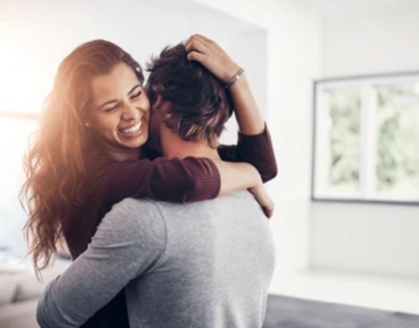 Couple working to rebuild connection and security in their marriage through EFT therapy
